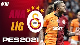 DUDAK UÇUKLATAN GOL  PES 2021 GALATASARAY 2025 ANA LİG 10 [upl. by Thirzi]