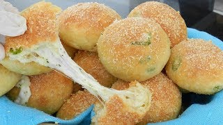 GARLIC MOZZARELLA Cheese Balls  Ninik Becker [upl. by Ronalda]