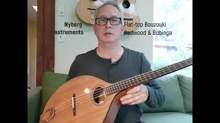 Nyberg Redwood amp Bubinga bouzouki [upl. by Imogene]