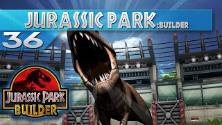 Jurassic Park Builder  Episode 36  Tyrannosaur Battle [upl. by Nyrem530]