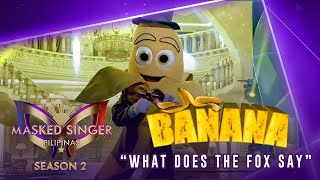 Tikman na ang What Does The Fox Say performance ni Banana  Masked Singer Pilipinas Season 2 [upl. by Aitekram]