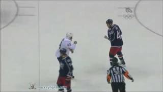 Theo Peckham vs Jared Boll Mar 15 2010 [upl. by Gabie]