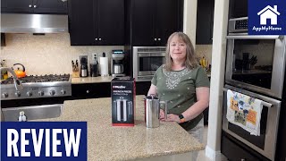 Mueller French Press Double Insulated 304 Stainless Steel Coffee Maker Review [upl. by Weigle]