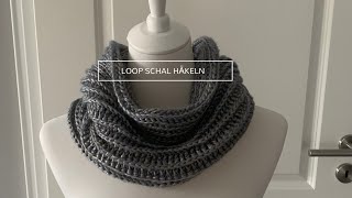 Loop Schal häkeln für den Winter [upl. by Abbey883]