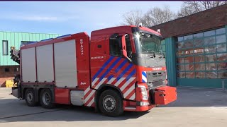 Brandweer Twente  Post Noord Brandweer Enschede Feb 2018 [upl. by Scherman]