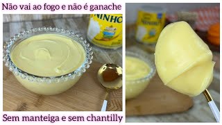 O SEGREDO PARA DEIXA O SABOR INTENSO DE NINHO  NÃO VAI AO FOGO E NÃO É GANACHE  ninho supreme [upl. by Aroc113]