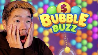 Popping Bubbles to WIN SOME MONEY  Bubble Buzz [upl. by Halimeda26]