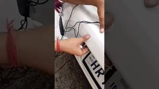 car back sensor Back sensor install [upl. by Brocklin]