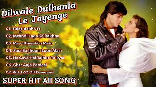 Dilwale Dulhania Le Jayenge Movie All Songs  Shahrukh Khan  Kajol  Golden Hit sound New 2024 [upl. by Asor]