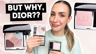 DIOR SPRING MAKEUP 2024whats going on here 🤨 Mimirose Palette amp Rose Popeline Blush REVIEW [upl. by Kaufman]