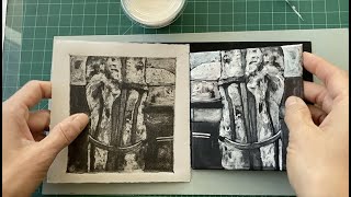 Silk Aquatint Demo [upl. by Worth]