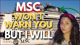 10 Things Cruisers MUST Know Before Trying MSC Cruises [upl. by Yared]