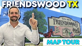 Friendswood Texas Map Tour  A guide to Friendswood Texas [upl. by Clower948]