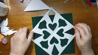 Felt Paper cut Applique [upl. by Zurek]