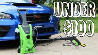 BEST PRESSURE WASHER UNDER 100 [upl. by Refenej922]