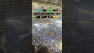 Lazio and Celtic fans showing love and affection😂🥰 casual football pyro celtic lazio funny [upl. by Ashatan]