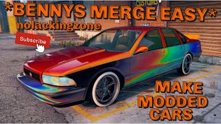 FASTER METHOD GTA 5 ONLINE F1BENNYS MERGE GLITCH WORKING XBOX PS4 PS5 BENNYS MERGE [upl. by Atikahs724]