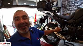 YENİ HONDA TRANSALP XL750 GİVİ MOTOR KORUMADEMİRLERİ MONTAJIPÜF NOKTALAR [upl. by Susannah]