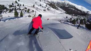 Skiing in Grandvalira  Andorra [upl. by Aliuqa66]