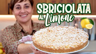 SBRICIOLATA AL LIMONE Ricetta Facile  Fatto in Casa da Benedetta [upl. by Airom]