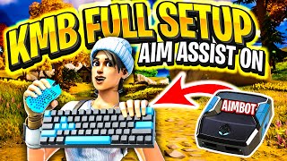 Fortnite Zen Mouse and Keyboard FULL SETUP Aimbot [upl. by Noscire]