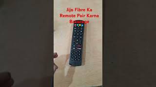 Jio Fiber Ka Romet Pair करना बताएंगे घर बैठे बॉक्स pair करें उसके बाद Ok और Mute का बटन दबाना है [upl. by Liamaj572]