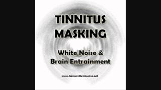 Tinnitus Masking 30 Mins  White Noise amp Brain Entrainment Tinnitus relief [upl. by Eseyt441]