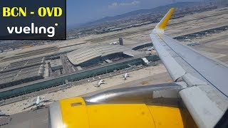 TRIP REPORT  Barcelona  Asturias  Vueling A320 [upl. by Adamo]