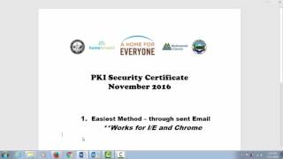 PKI Installation Video [upl. by Cibis]