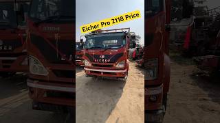 Eicher Pro 2118 price joshriders eichermotors automobile [upl. by Athenian]