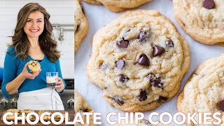 Best Chocolate Chip Cookies Recipe  Natashas Kitchen [upl. by Olinad]