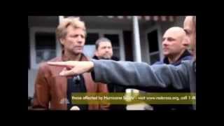 Jon Bon Jovi survey Hurricane Sandy damage in hometown of Sayreville NJ REPOST Nov 2 Telethon [upl. by Westlund]