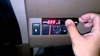 Apexi Turbo timer Nissan D40 Navara [upl. by Acissej]