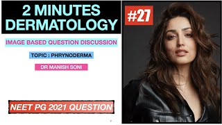 2 MINUTES DERMATOLOGY  YAMIGAUTAM KERATOSIS PILARIS PHRYNODERMA [upl. by Sankey]