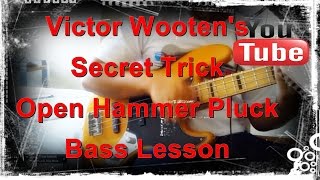 Easy slap bass  Victor Wooten Style [upl. by Chick309]