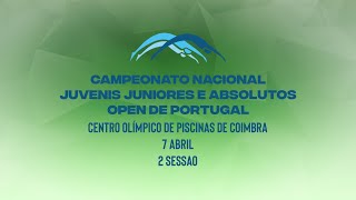 07 de Abril 2ª Sessão  Campeonatos Nacionais de Juvenis Juniores e Absolutos  Open de Portugal [upl. by Kerrison507]