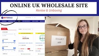 Britdeals UK Wholesale Review amp Unboxing  Online Wholesaler for Amazon amp Ebay [upl. by Llerrahs356]