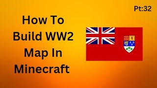 How to build canada in minecraft ww2pt1 [upl. by Silrac]