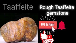 Natural Rough Taaffeite gemstone Review [upl. by Aalst]