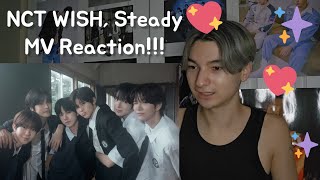 NCT WISH엔씨티 위시 Steady MV Reaction Kpop Fanboy Reacts [upl. by O'Grady]