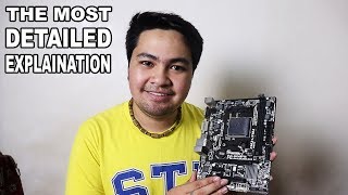 What are the parts of a Motherboard And its functions  Cavemann TechXclusive Tagalog [upl. by Milon]