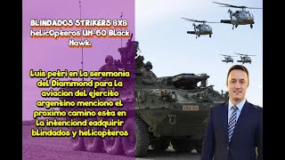 luis petri se refirio a los blindados 8x8 y helicoptero Black Hawk [upl. by Iridis]