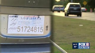 ZURIK Fake license plates plague southeast Louisiana roads [upl. by Mattah]