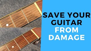 SAVE YOUR GUITAR From Damage  How To Restring An Acoustic Guitar Properly [upl. by Tavi130]