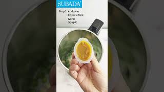 Pea Creamy Soup Recipe  SUBADA Soup Maker [upl. by Glanville942]