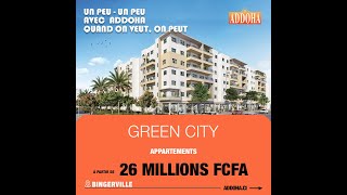 VENTE DAPPARTEMENTS ECONOMIQUE A ABIDJAN BINGERVILLE AVEC LE GROUPE ADDOHA [upl. by Garris848]