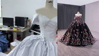 Handmade Sequins Lace Quinceanera Dress quinceañera quinceaneradresses quinceñera formaldress [upl. by Frieda911]