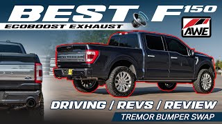 F150 Ecoboost Gets AWE 3quot Exhaust amp Tremor Bumper Swap [upl. by Sonia272]