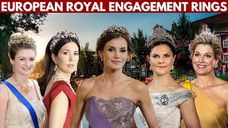 Every Brides Dream TOP 7 Charming European Royal Engagement Rings [upl. by Irrot]