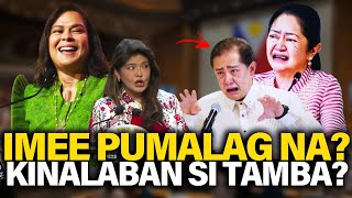 KAKAPASOK LANG GRABE TO IMEE KAKALABANIN SI TAMBA LIZA AT MARCOS JR YARI KAYO NGAYON [upl. by Hertzfeld]